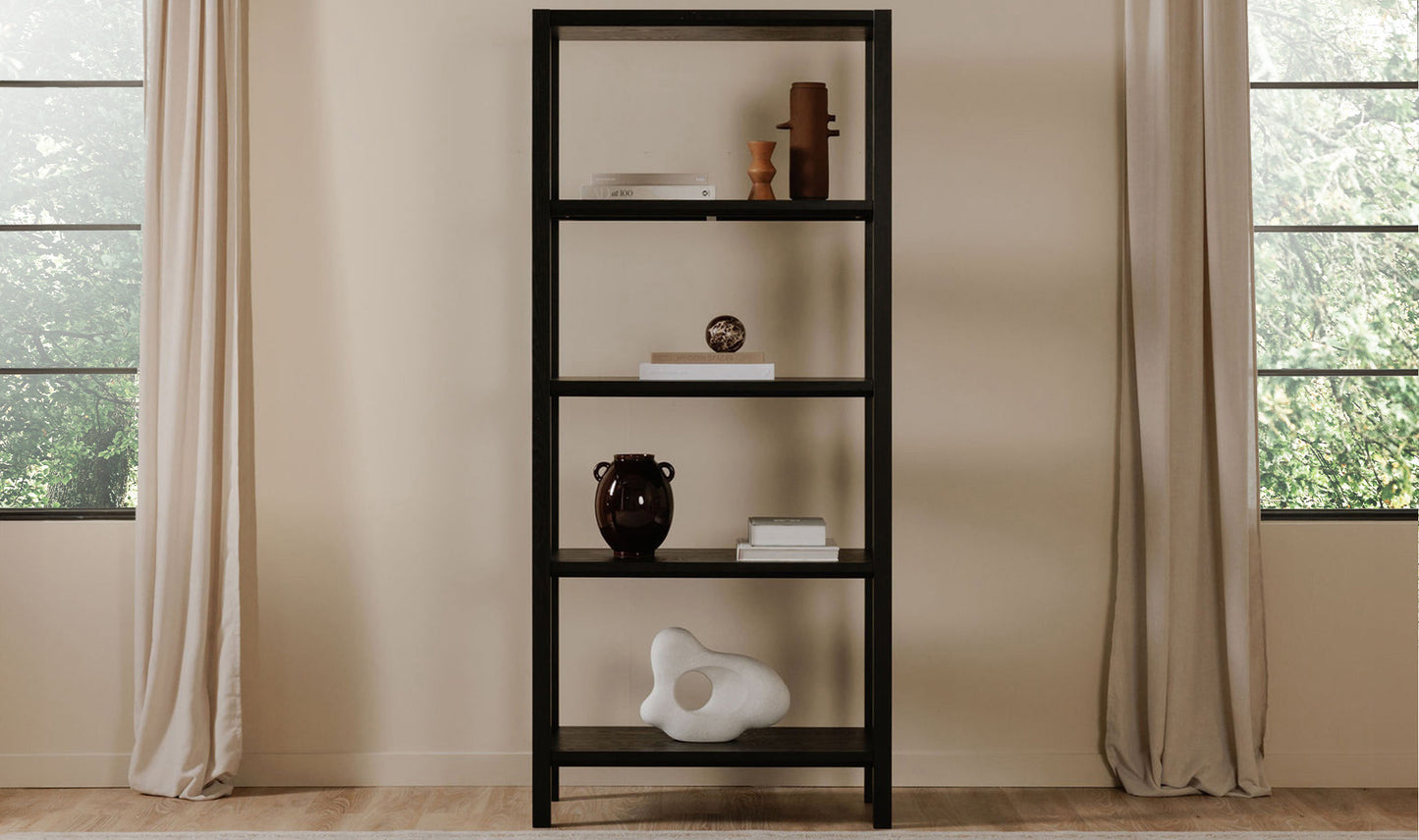 Nolan Bookcase Black
