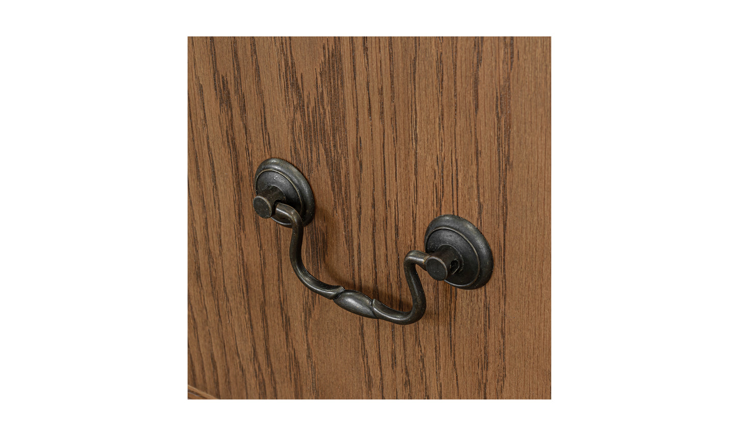 Caroline Bookcase Warm Brown