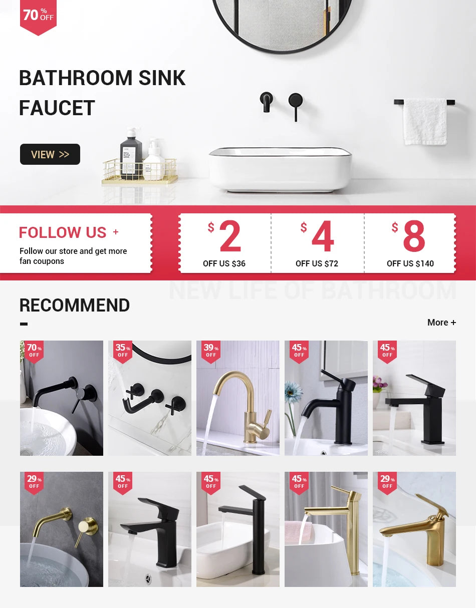 Brass Black Bathroom Basin Faucet Cold And Hot Water Mixer Sink Tap Nickel Brushed Gold Rose Bronze Taps with Pop Up Drain