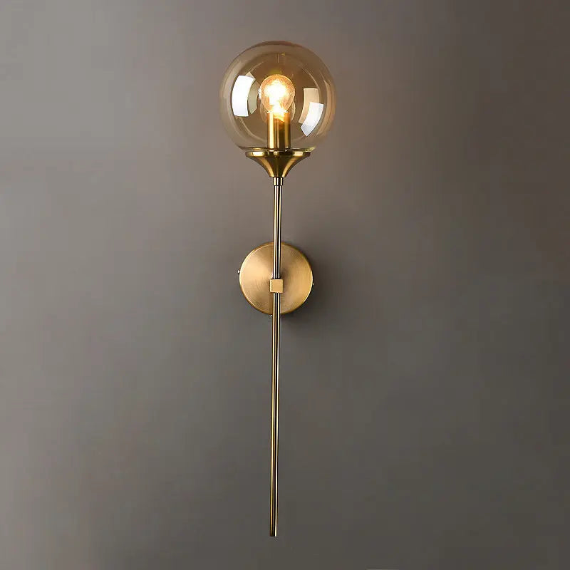 Modern Parlor LED Chandelier Smoke Grey/Clear Glass