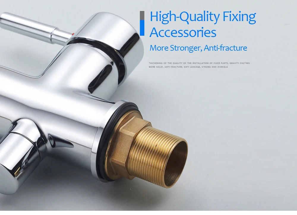 Black White Brass Luxury Pure Water Kitchen Faucet Dual Handle Hot and Cold Drinking Water 3-way Filter Kitchen Mixer Taps