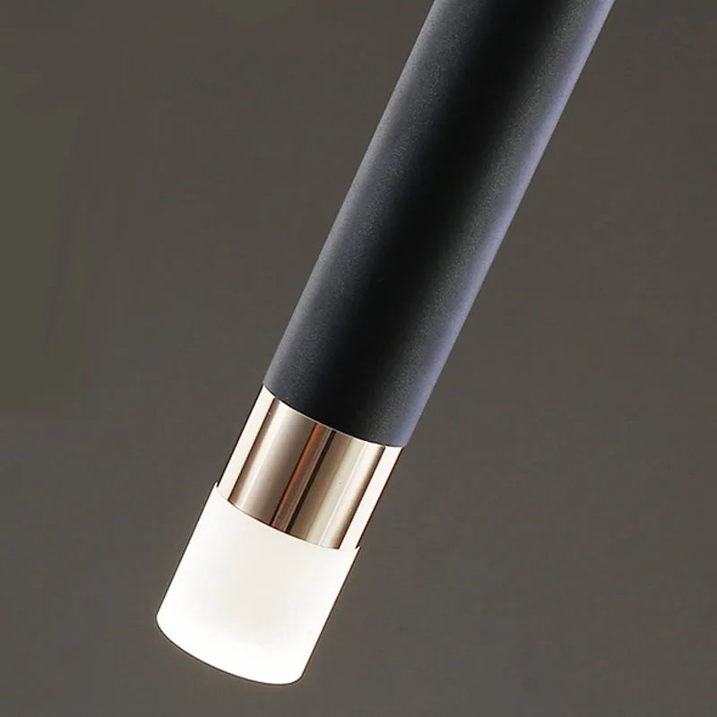 led Pendant light Dual light sources shine up and down droplight fixture Kitchen Island Dining Room Shop Bar Counter Decoration