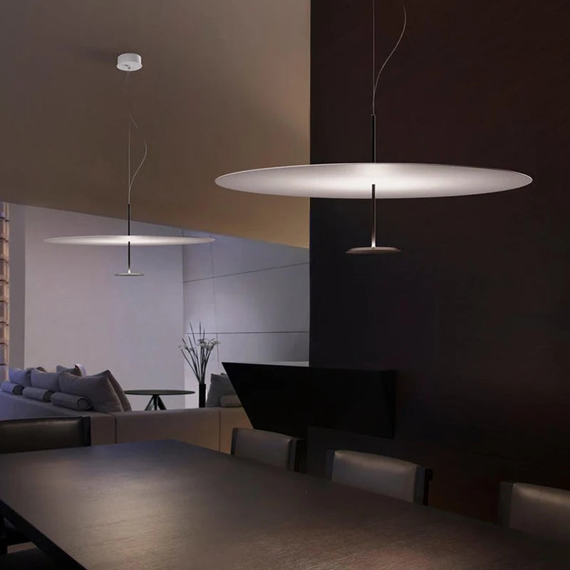 Saucer Post Modern Pendant Light
