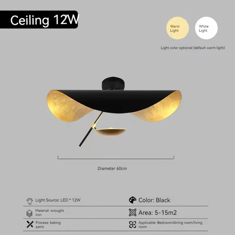 Modern Curved Surface Chandelier