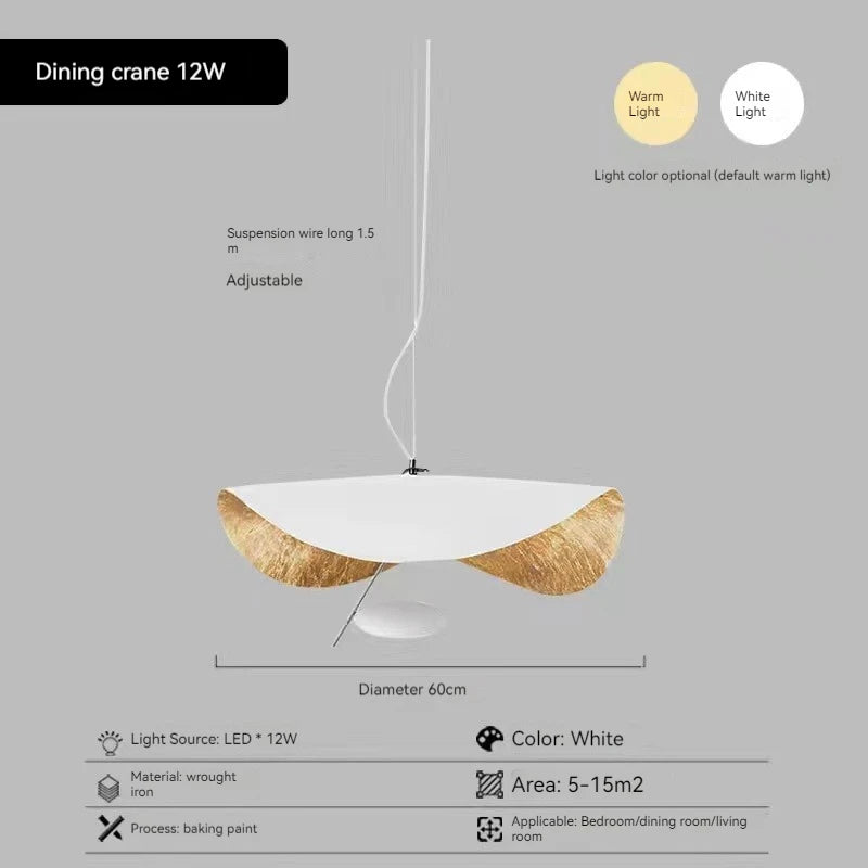 Modern Curved Surface Chandelier