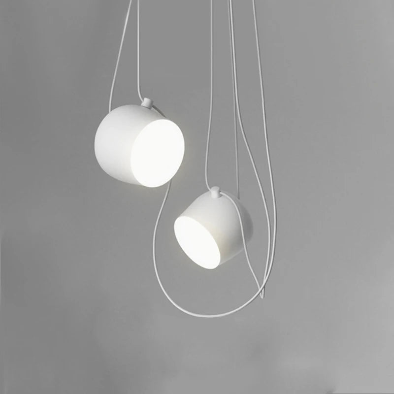 Modern LED Drum Pendant Lamp