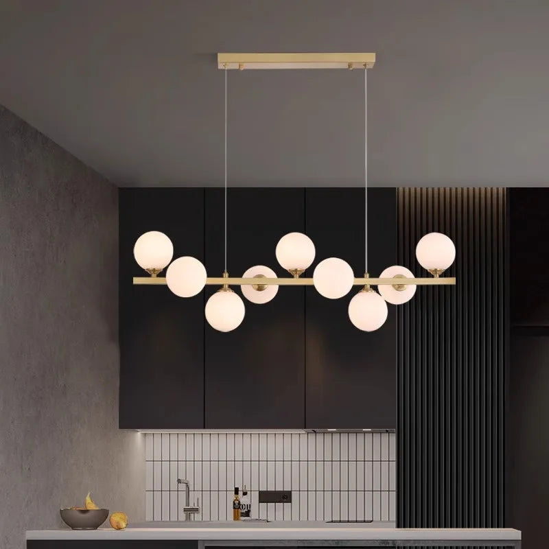Modern Remote Dimmable Chandeliers
