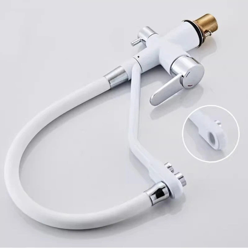 Brass Gourmet Filter Kitchen Faucet Lead-free Kitchen Faucets with Water Filter Faucet Drinking Water Faucet for Kitchen Sink