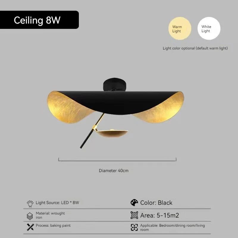 Modern Curved Surface Chandelier