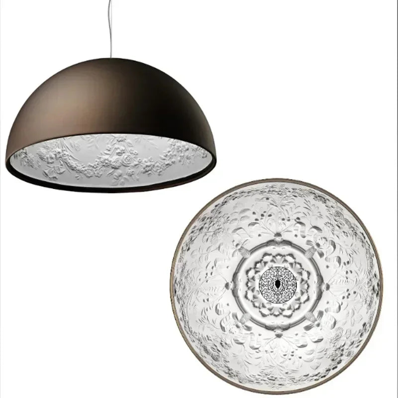 Modern Resin Pendant Lights Minimalist Sky Garden Lamp