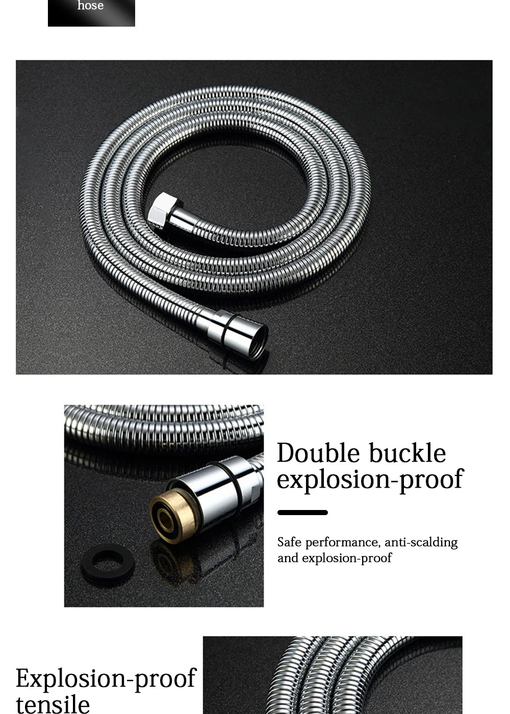 Thermostatic Shower Faucet Chrome Waterfall Rain Shower
