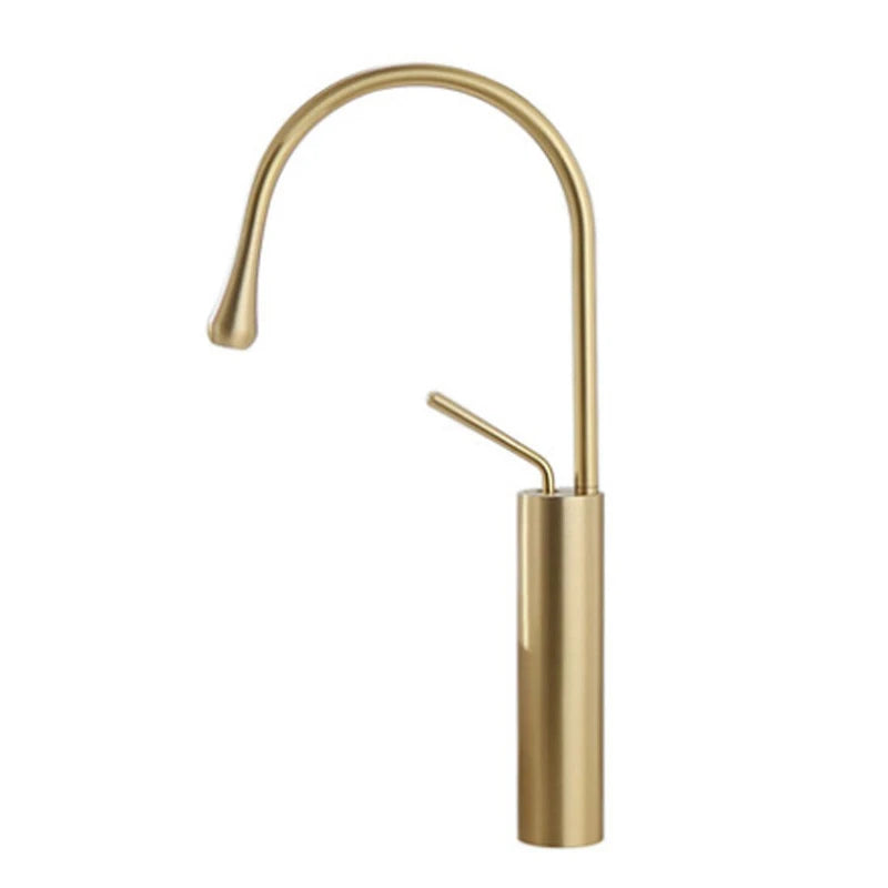 VGX Bathroom Faucets High Basin Mixer Sink Tall Faucet Gourmet Washbasin Taps Water Tap Hot Cold 360 Tapware Crane Brass Black