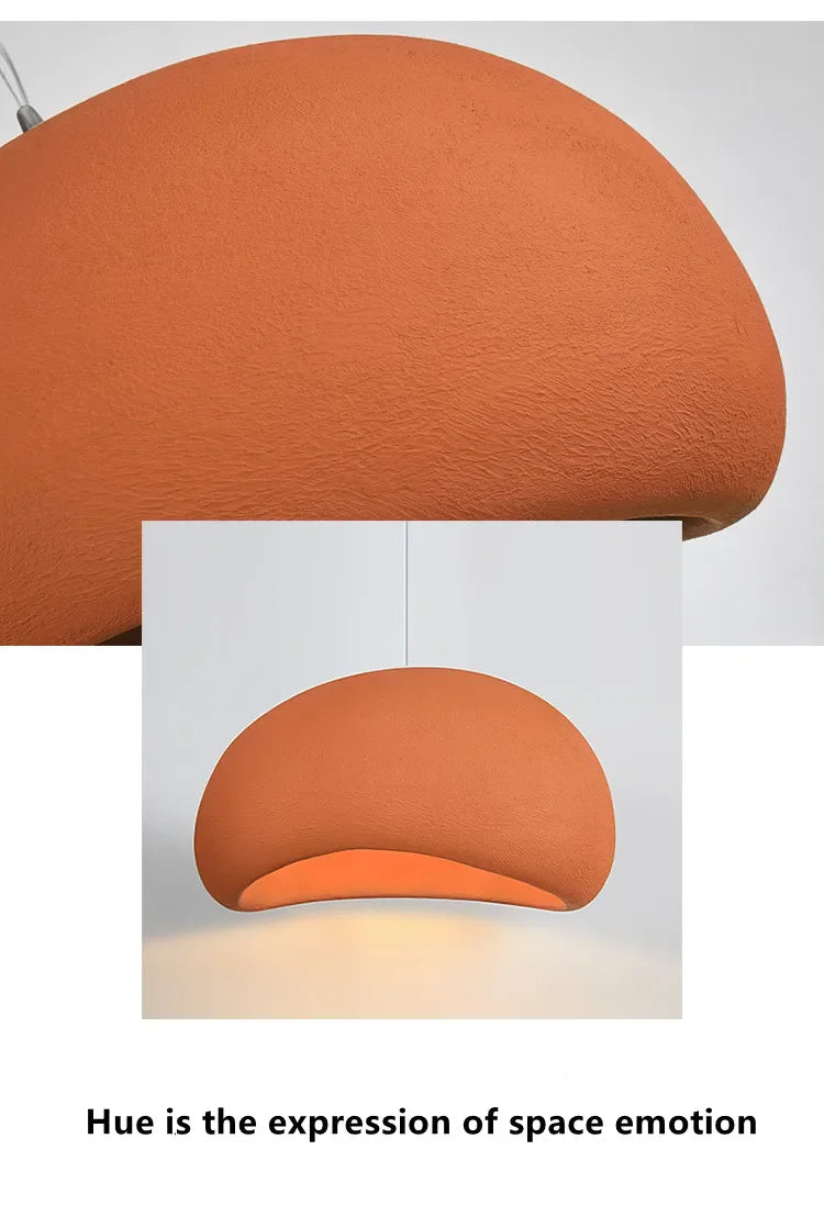 Minimalist Wabi-Sabi LED Chandeliers