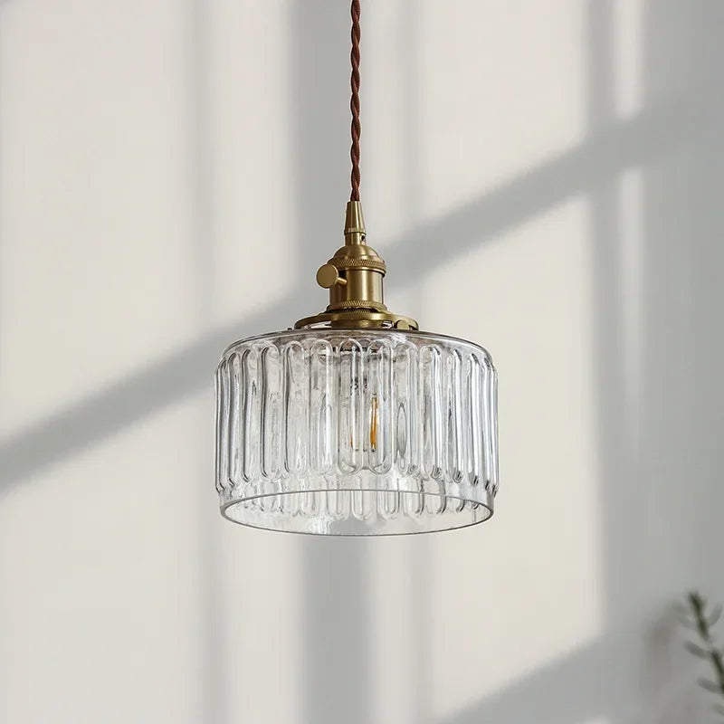 Vintage Glass LED Pendant Light Vintage Lighting