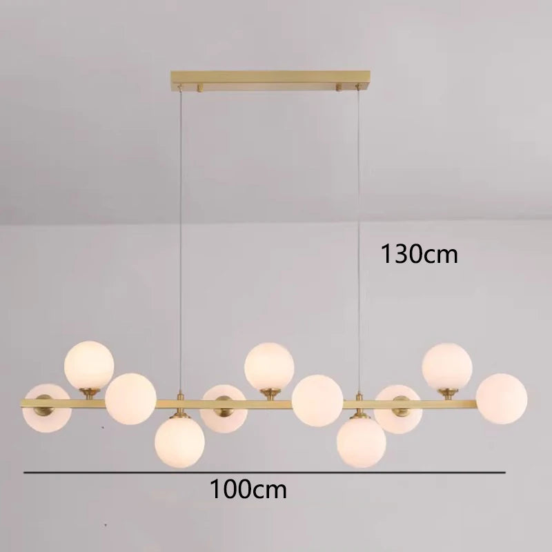 Modern Remote Dimmable Chandeliers