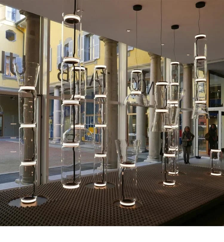 Modern LED Glass Pendant Lamp