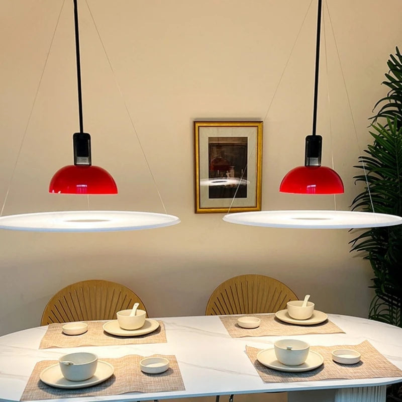 Italy Frisbi Flying Saucer Pendant Lamp