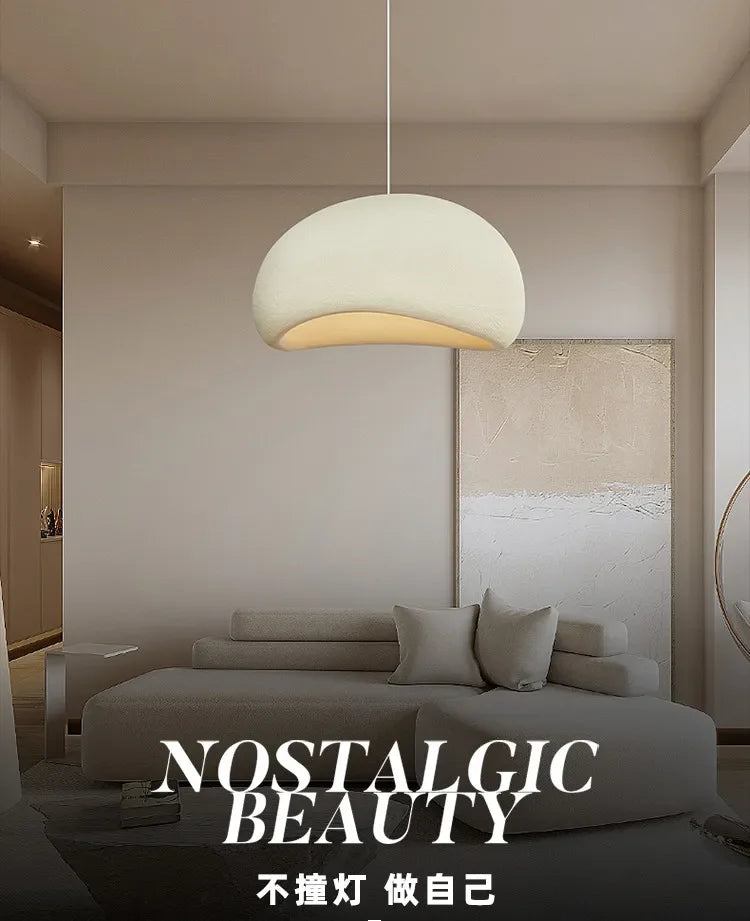 Minimalist Wabi-Sabi LED Chandeliers