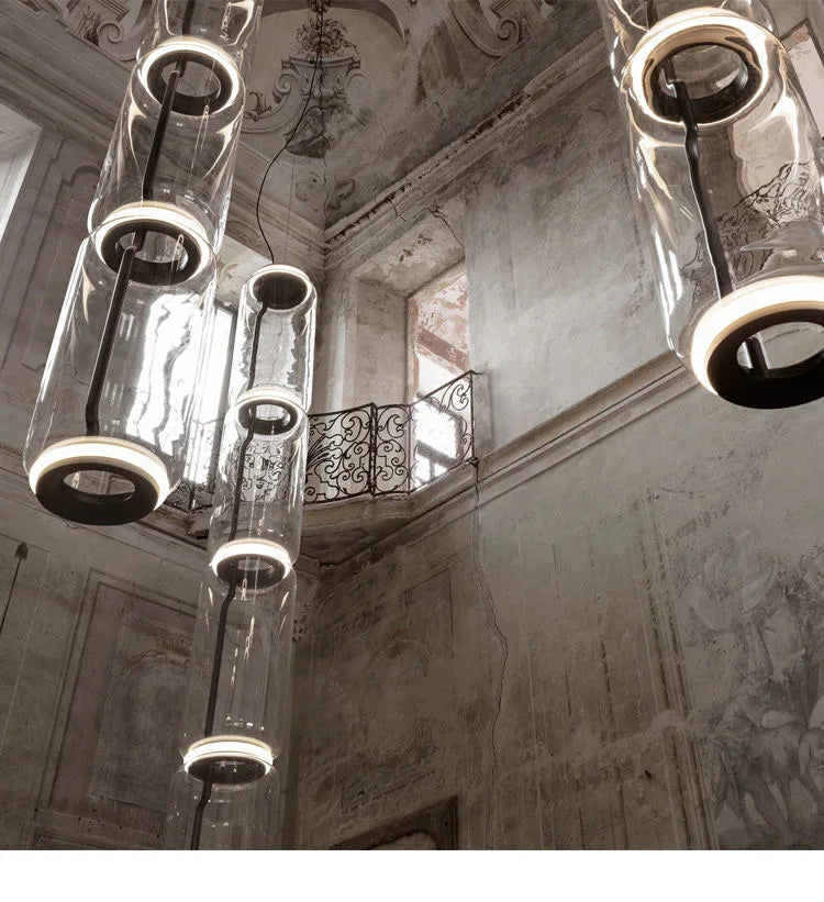 Modern LED Glass Pendant Lamp