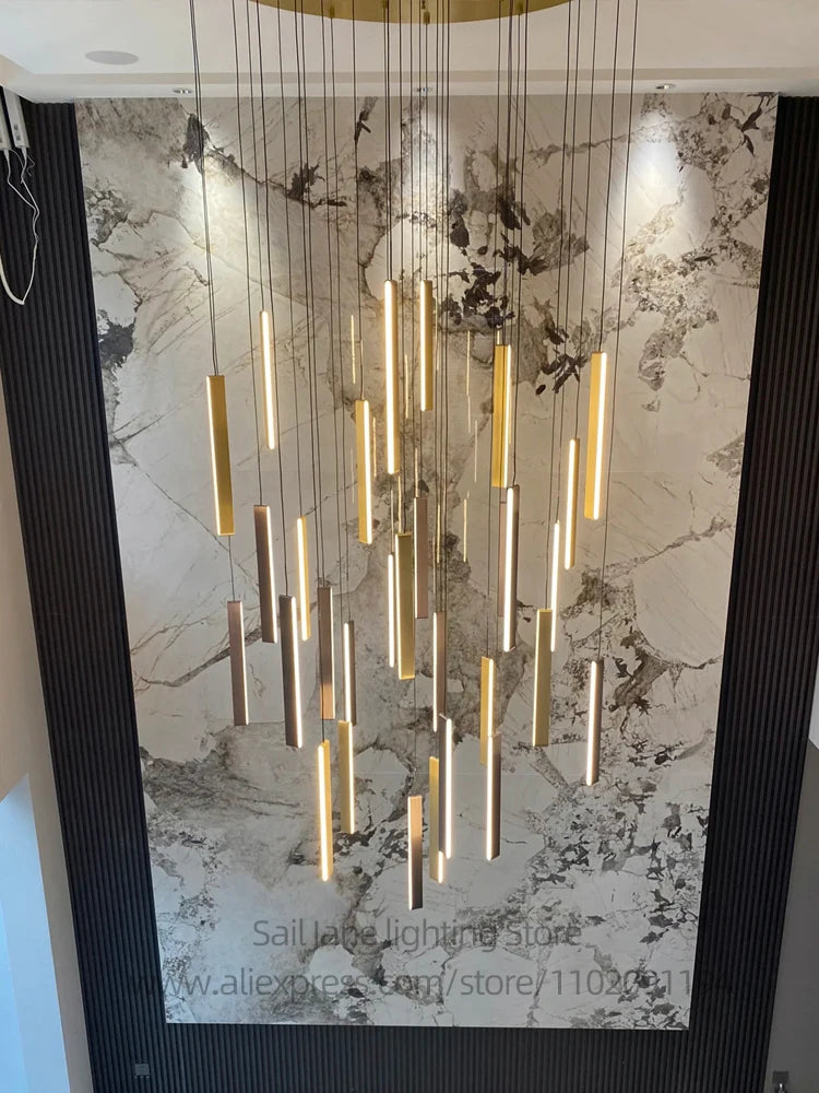 LED Duplex Nordic Chandelier