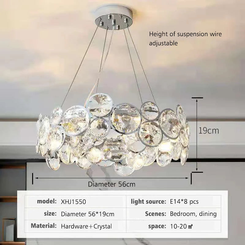New Modern Luxury K9 Crystal Chandeliers