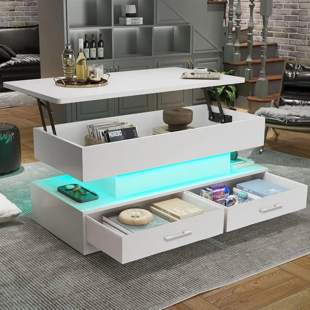 Lift Top Coffee Table with Storage