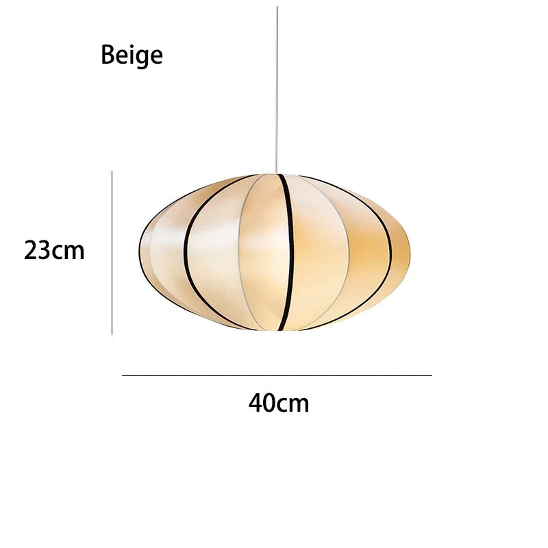Japanese umbrella pendant lamp Oi Soi ufo lantern light LED Living Tea Room Bedroom cloth lamp Art Decor Study office lamp