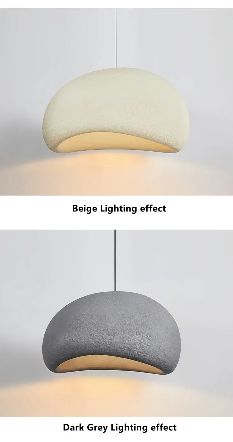 Minimalist Wabi-Sabi LED Chandeliers