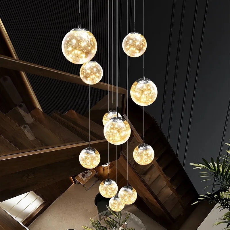 Modern Customizable Multi-Bulb Chandeliers