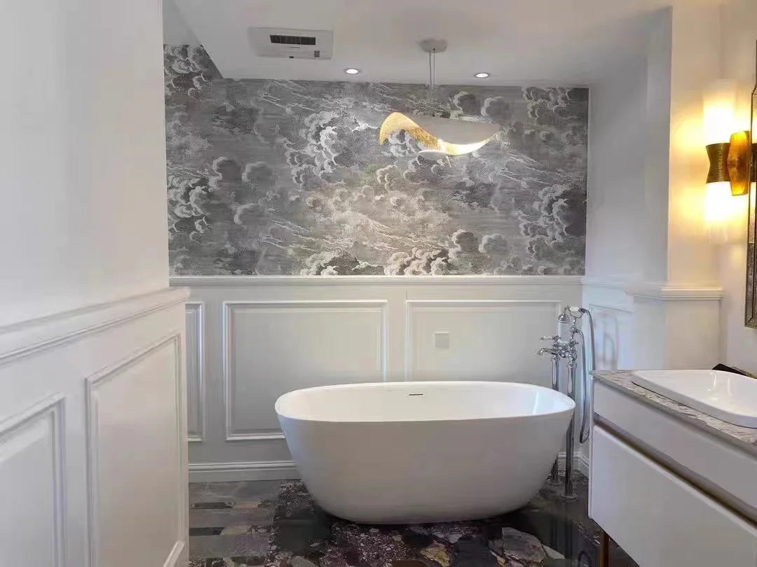 Modern Curved Surface Chandelier