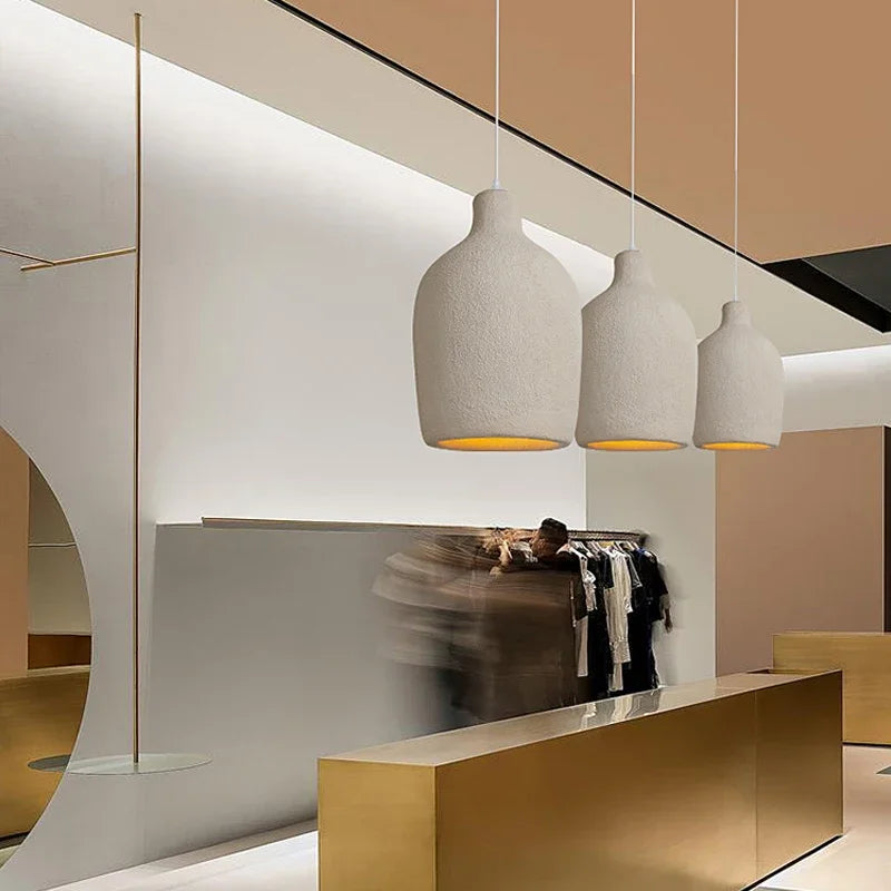 Wabi-Sabi Cream Varying Style LED Chandelier