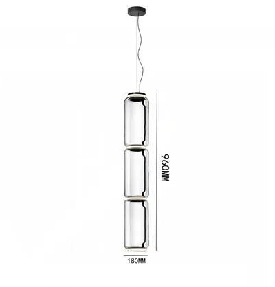 Noctambule Pendant light Nordic glass hanging light for Dining Room Designer lamp Home room decoration Noctambule Floor Lamp