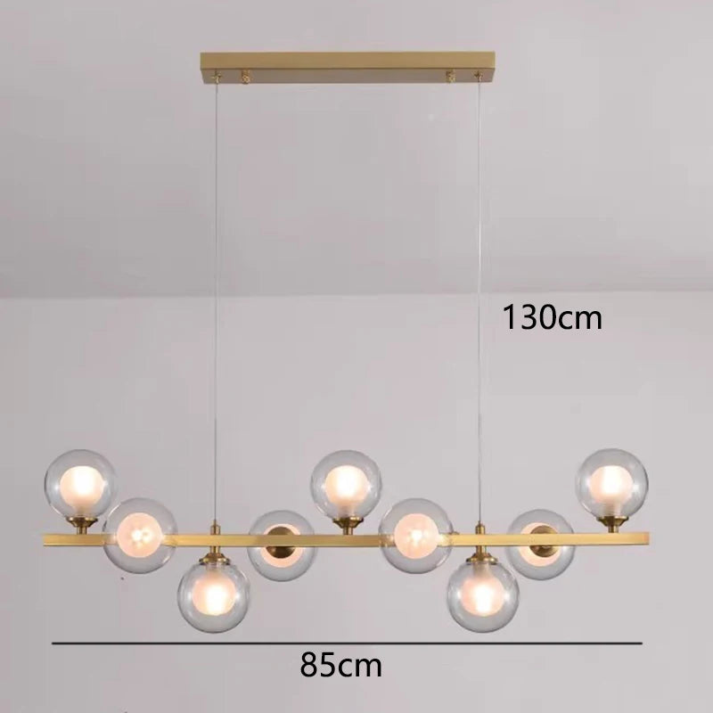 Modern Remote Dimmable Chandeliers