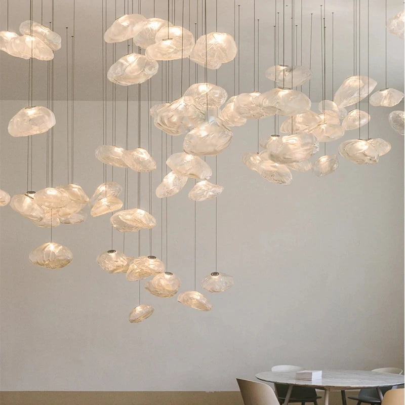 Modern Design Cloud Glass Pendant