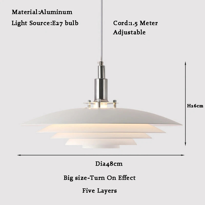 Mini Artichoke Nordic Pendant Lights Chandelier