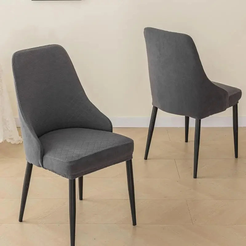 New Type Curved Armchair Cover Short Supported High Shaped Chair Cover Dining Chair Cover Stool Cover Universal Type