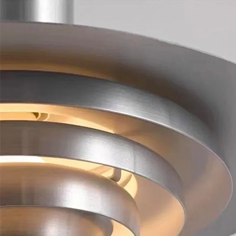 Danish Multi-Layer Flying Saucer Pendant Light