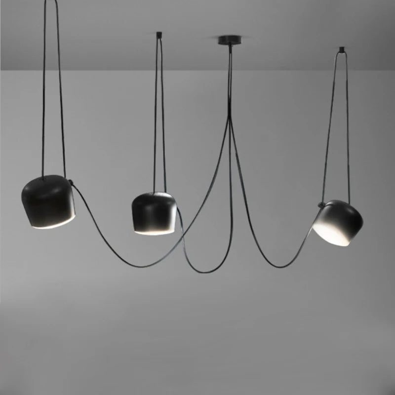 Modern LED Drum Pendant Lamp