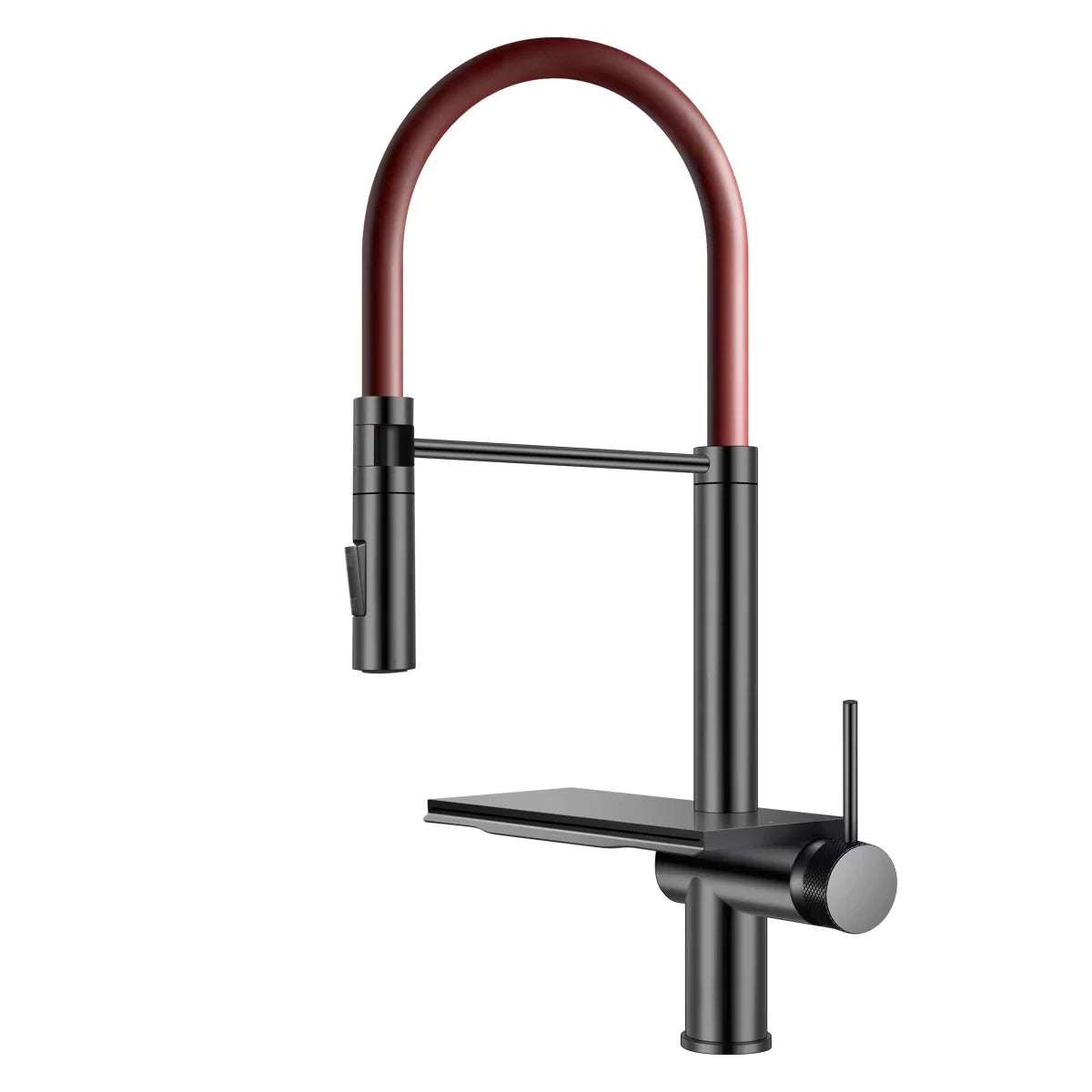 ASRAS Flying Rain Waterfall Faucet Hot And Cold Water Kitchen Faucet Single Handle Switch Pull Out 360 Degree Kitchen Mixer Tap