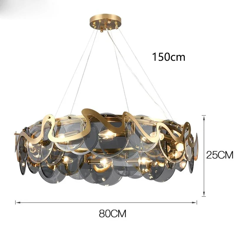 New Modern Remote Control Chandeliers