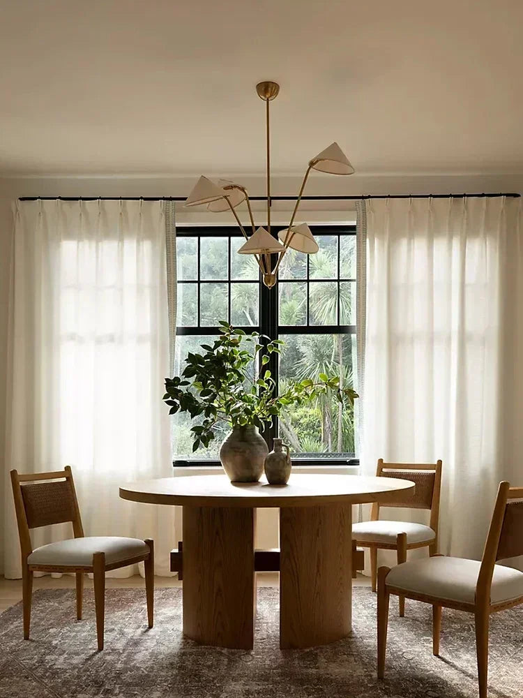 Wabi Sabi Pendant Lights Japan Cloth Chandeliers Living Room Homestay Hanging Lamps for Room Decor Kitchen Island Lustre Fixture
