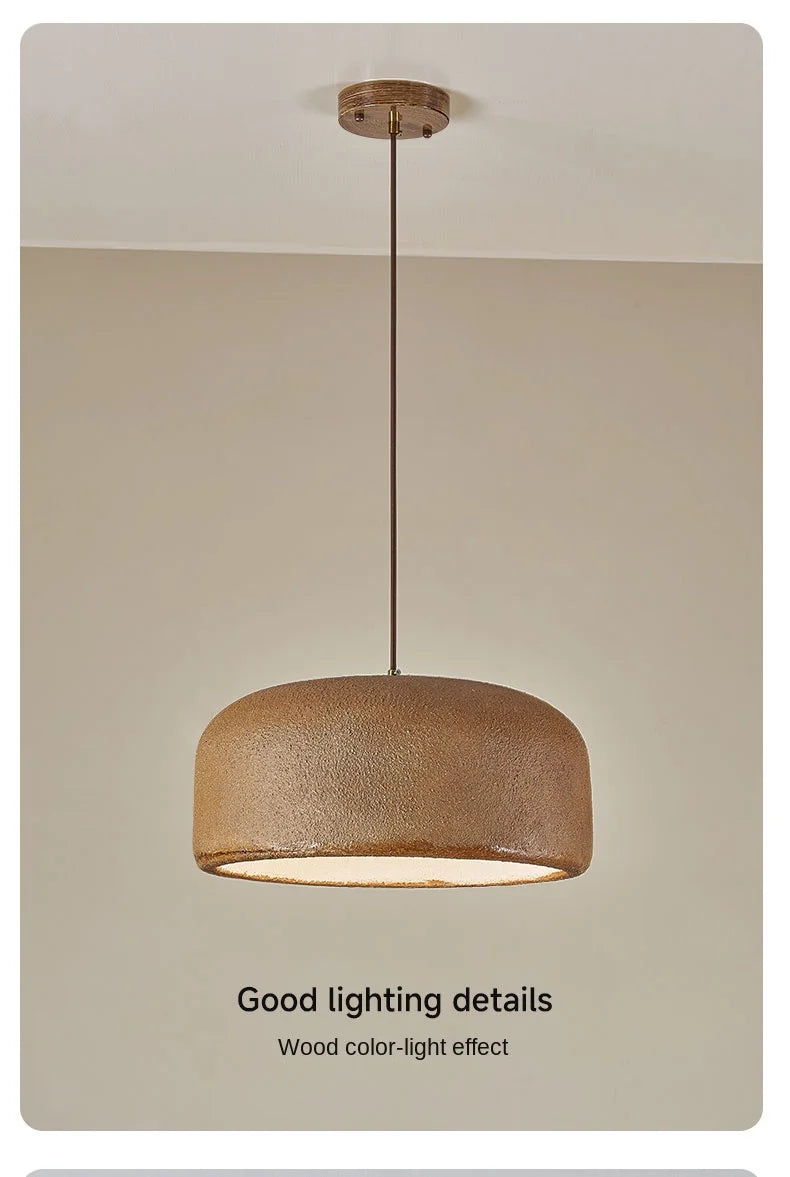 Nordic Bar Wabi Sabi E27 LED Pendant Lamp Loft Minimalism LED Pendant Lamp Cord Pendant Lamp for Bar Restaurant Lamp Lights