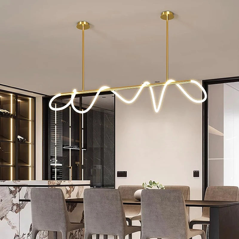 Modern art home decor led lights pendant light lamps for living room Chandeliers for dining room hanging light indoor lighting