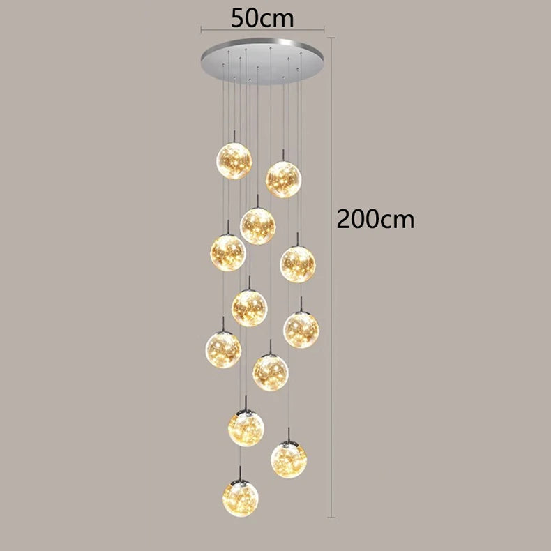 Modern Customizable Multi-Bulb Chandeliers