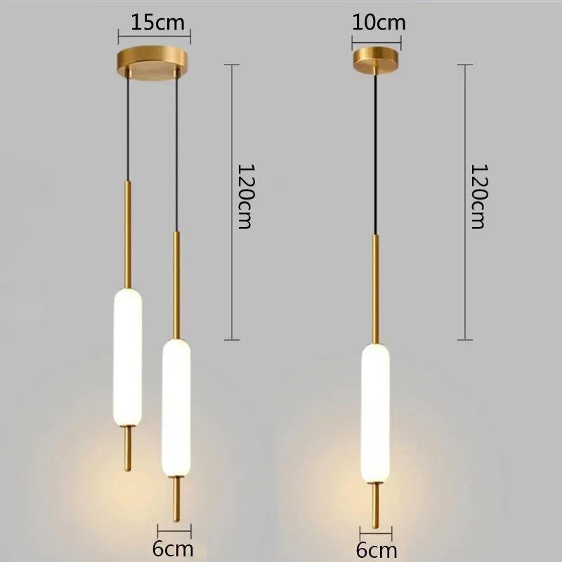 Single or Double Head Nordic Pendant Lights