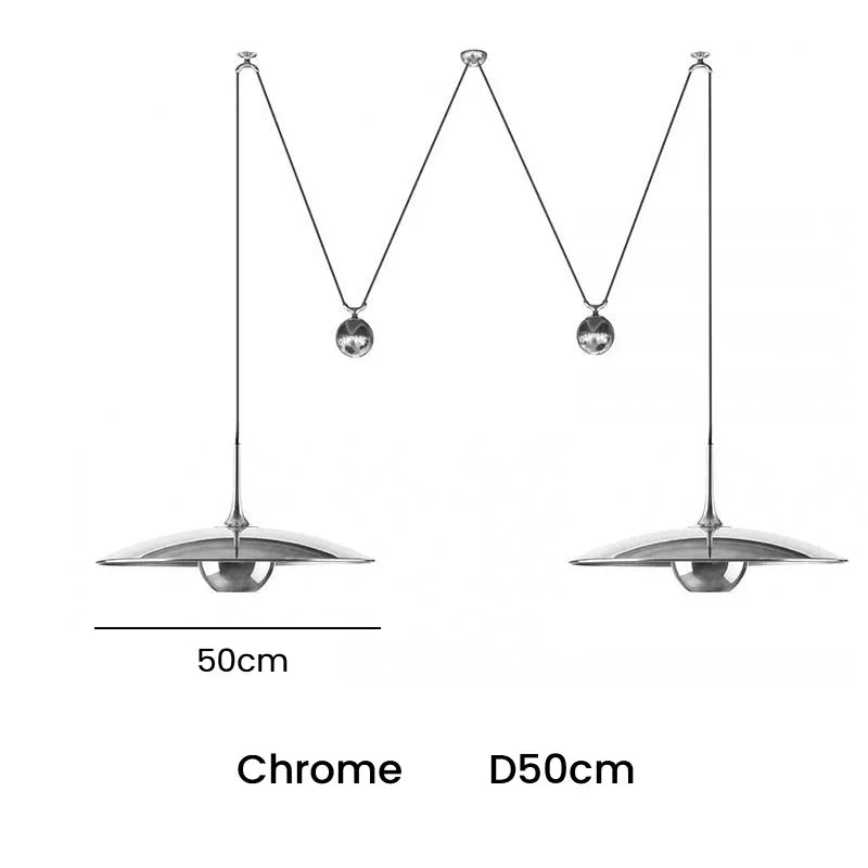 Postmodern Adjustable Led Pendant Lighting Lamp Bedroom Dining Room Bedside Hanging Lights/Suspension Spot Light Fixturex
