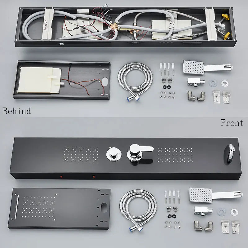 Bathroom Shower Panel LED Light Bathroom Faucet