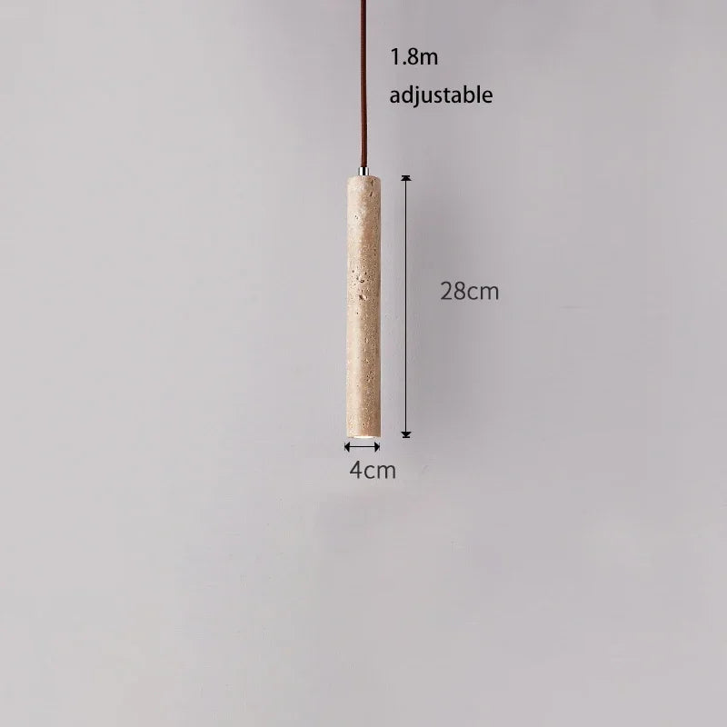 Yellow Cave Stone Pendant