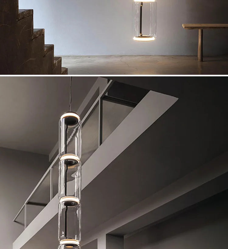 Modern LED Glass Pendant Lamp
