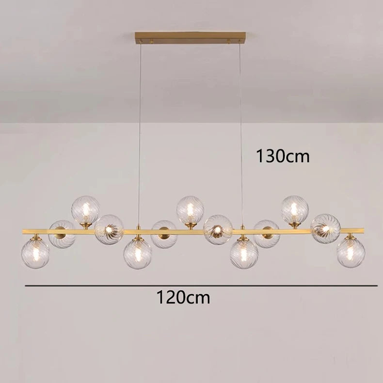 Modern Remote Dimmable Chandeliers